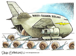 HAITI QUAKE RELIEF PACE by Dave Granlund