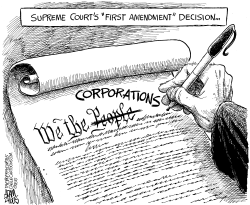 SUPREME COURT DECISION by Adam Zyglis