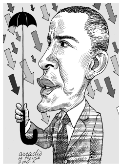 BARAK OBAMA by Arcadio Esquivel