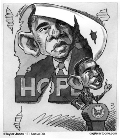 BARACK OBAMA - FADING HOPE by Taylor Jones