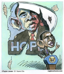 BARACK OBAMA - FADING HOPE  by Taylor Jones