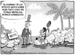 TERREMOTO EN HAITI by Bob Englehart