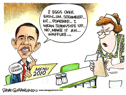 OBAMA AND CHANGE by Dave Granlund