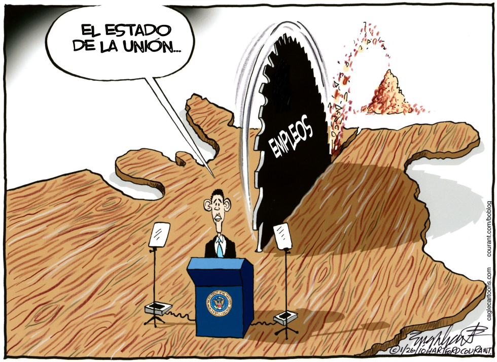  ESTADO DE LA UNION  by Bob Englehart