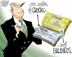 CHECKS AND BALANCES by John Cole