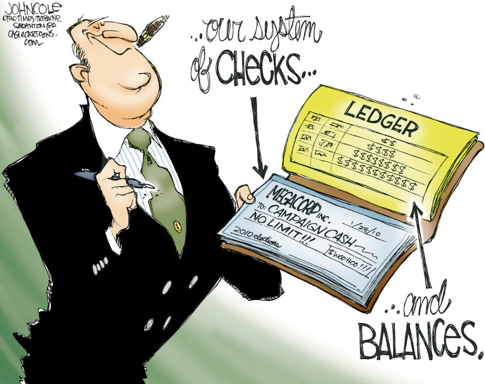  CHECKS AND BALANCES by John Cole