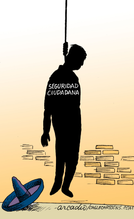 LA SEGURIDAD CONDENADA EN MéXICO COL by Arcadio Esquivel