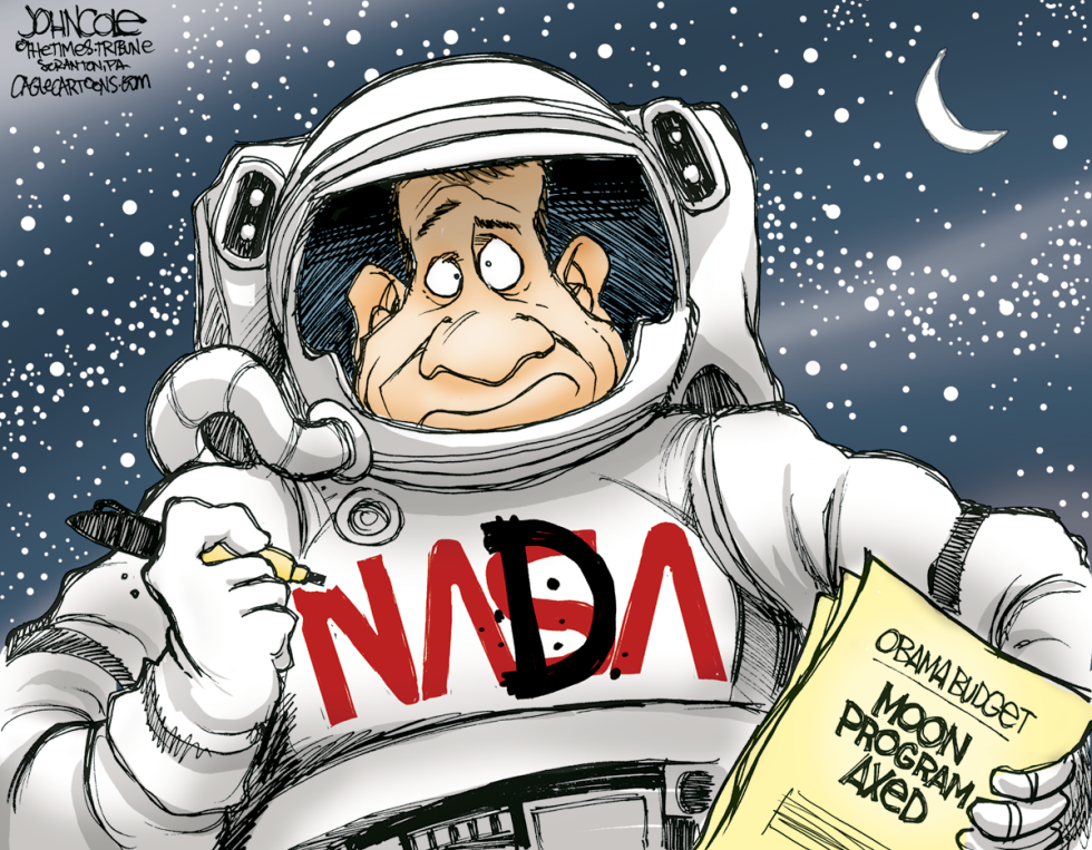  NASA GETS NADA by John Cole