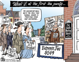 TEA PARTY PROFITS by Parker