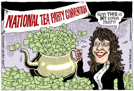 PALINS TEA PARTY by Wolverton