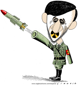 AHMADINEJAD NUCLEAR  by Osmani Simanca