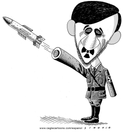 AHMADINEJAD NUCLEAR by Osmani Simanca