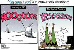 SNOWMAGGEDON by Nate Beeler