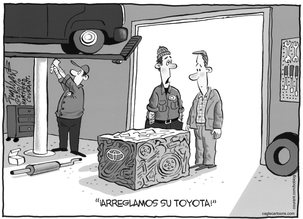  TOYOTA by Bob Englehart