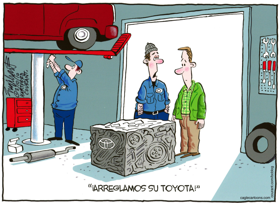  TOYOTA  by Bob Englehart