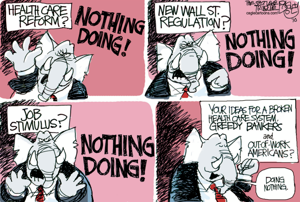  GOP NOTHING by Pat Bagley