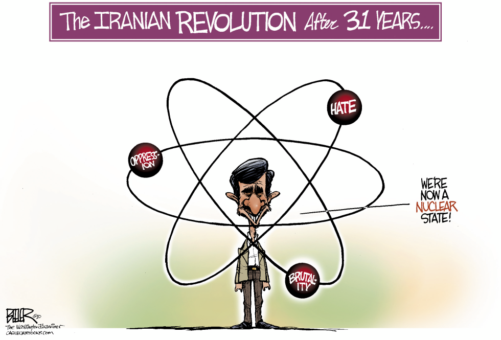  IRANIAN REVOLUTION by Nate Beeler