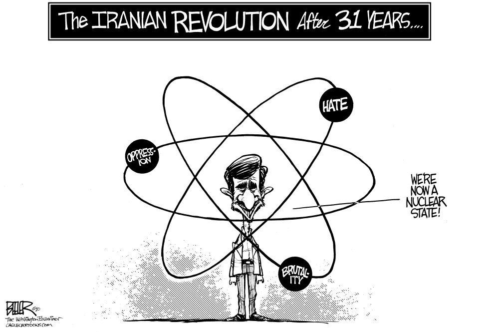  IRANIAN REVOLUTION by Nate Beeler