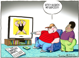 OBESIDAD INFANTIL  by Bob Englehart