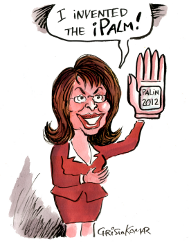 SARAH PALIN IPALM  by Christo Komarnitski