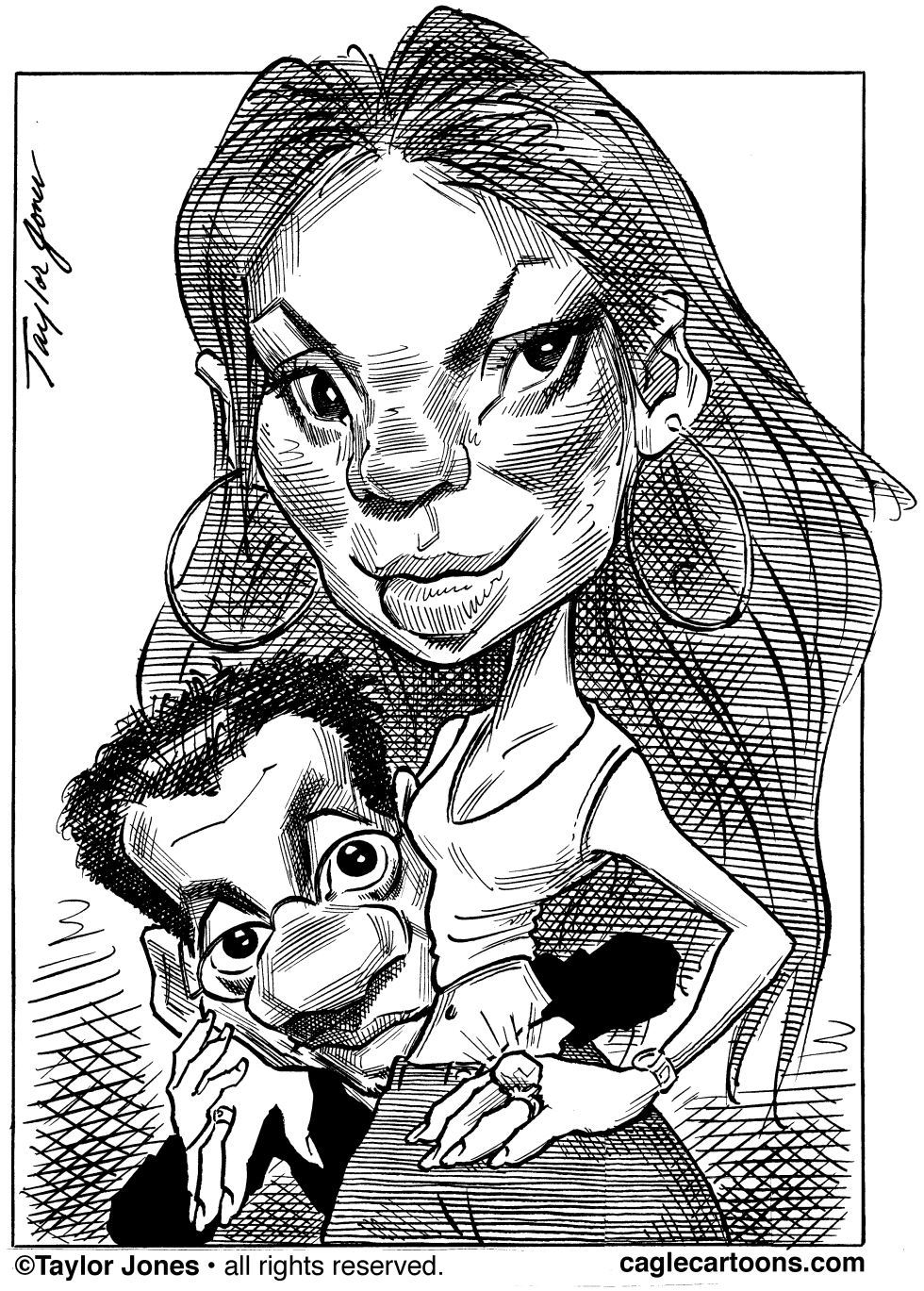  JLO Y MARC ANTHONY by Taylor Jones