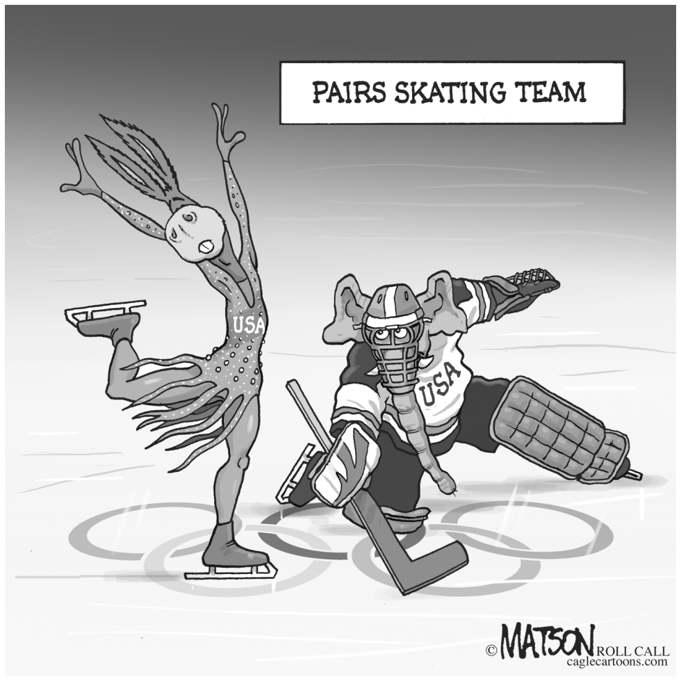  US PAIRS SKATING TEAM by RJ Matson