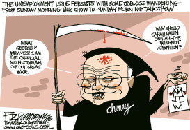 CHENEY by David Fitzsimmons