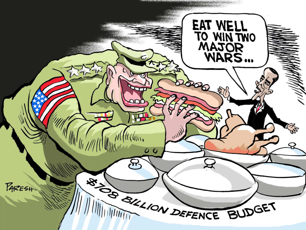  US DEFENCE BUDGET by Paresh Nath