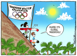 WINTER OLYMPICS by Bob Englehart