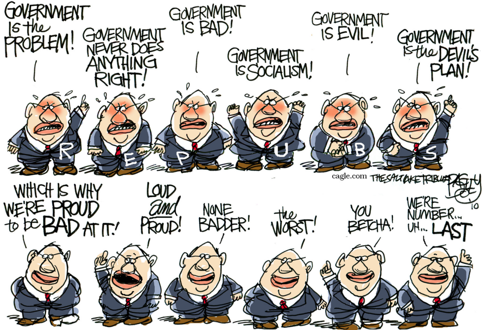  GOP PRINCIPLES by Pat Bagley