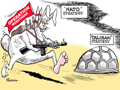 NATO AND TALIBAN STRATEGY by Paresh Nath