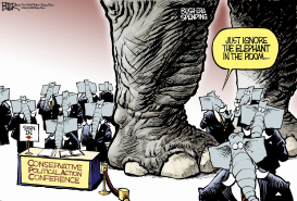 THE REPUBLICAN ELEPHANT by Nate Beeler