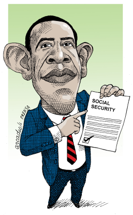 BARAK OBAMA COL by Arcadio Esquivel