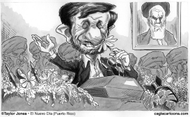 MAHMOUD AHMADINEJAD - HOMBRE DE PAZ by Taylor Jones