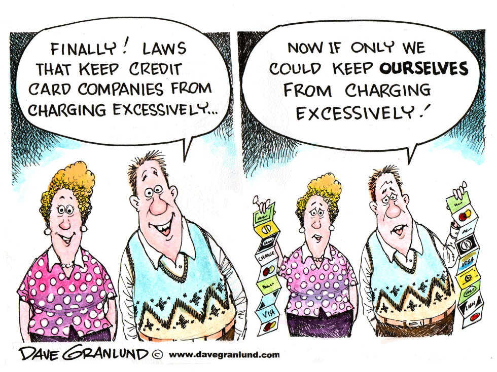  NEW CREDIT CARD LAWS by Dave Granlund