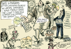 TEA PARTY PATRIOTS by Pat Bagley