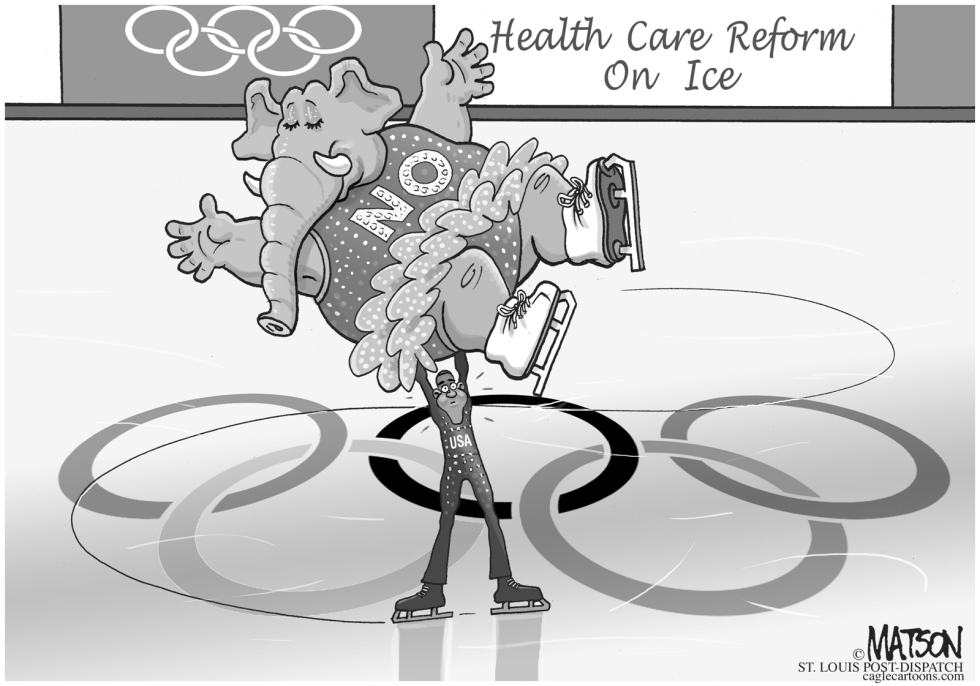  HEALTH CARE REFORM ON ICE by RJ Matson