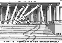 MR TOYODA GOES TO WASHINGTON by RJ Matson