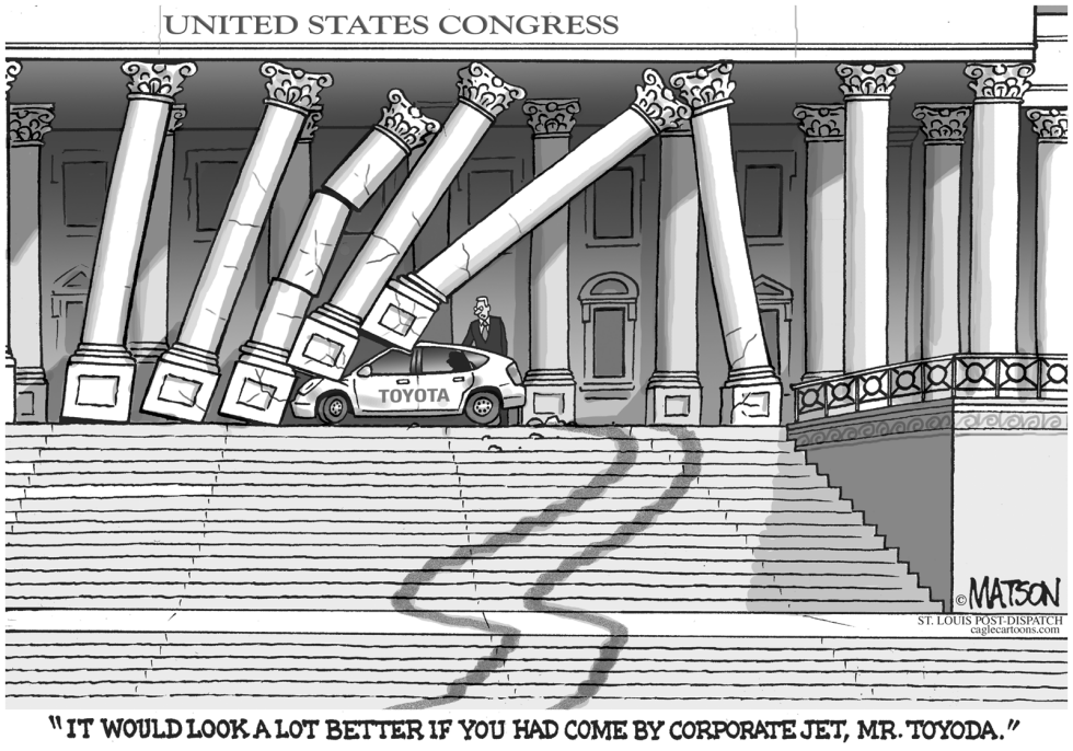  MR TOYODA GOES TO WASHINGTON by RJ Matson