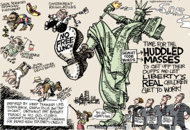 DAS LIBERTY BOOT by Pat Bagley