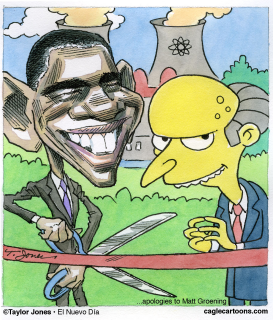 OBAMA GOES NUCLEAR  by Taylor Jones