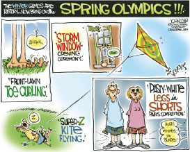 SPRING OLYMPICS by John Cole