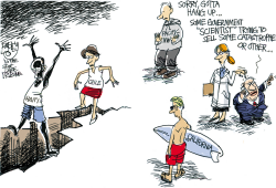 CONSERVATIVE QUAKE DENIERS by Pat Bagley