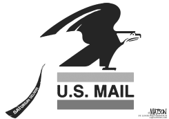 POST OFFICE MAY CUT SATURDAY DELIVERY by RJ Matson