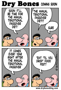 PASSOVER DIET by Yaakov Kirschen