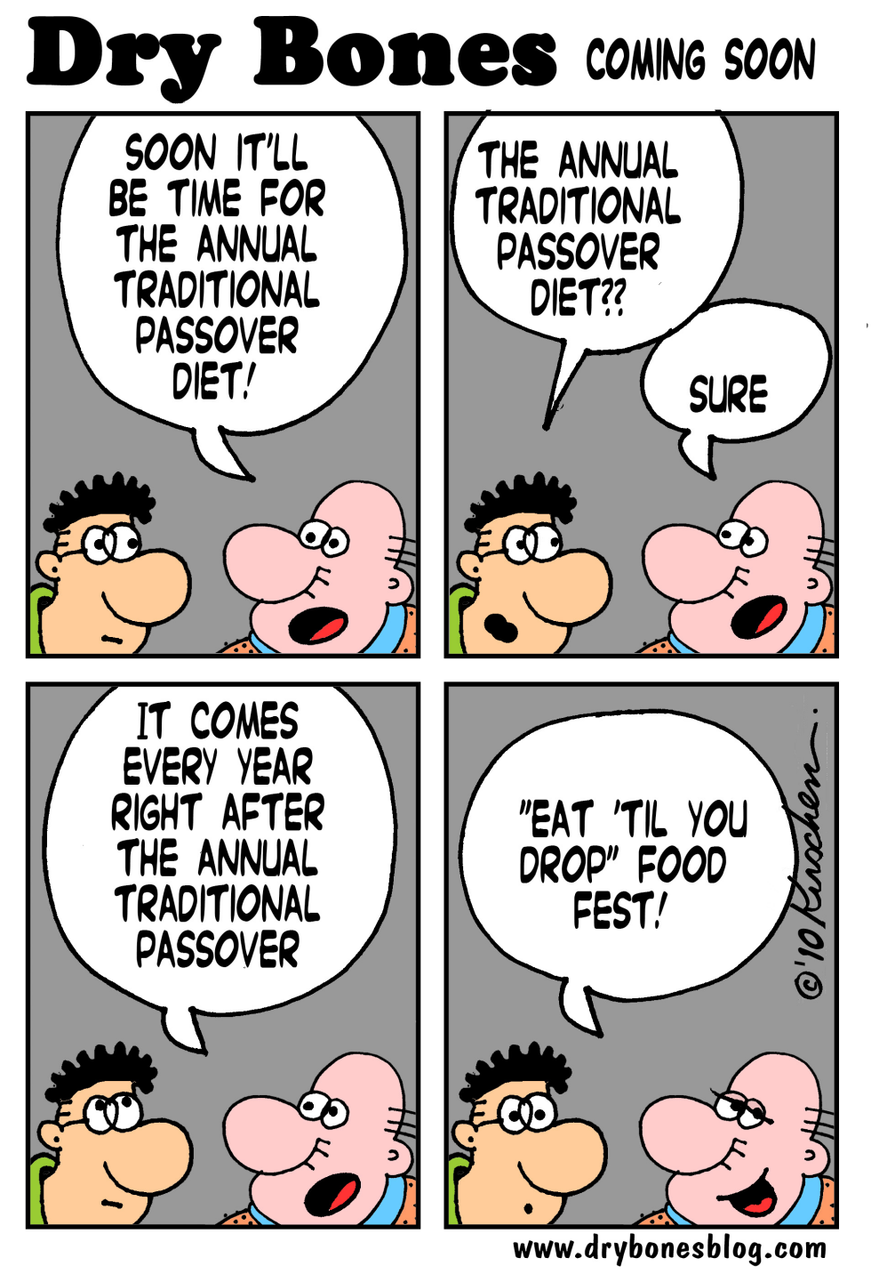  PASSOVER DIET by Yaakov Kirschen