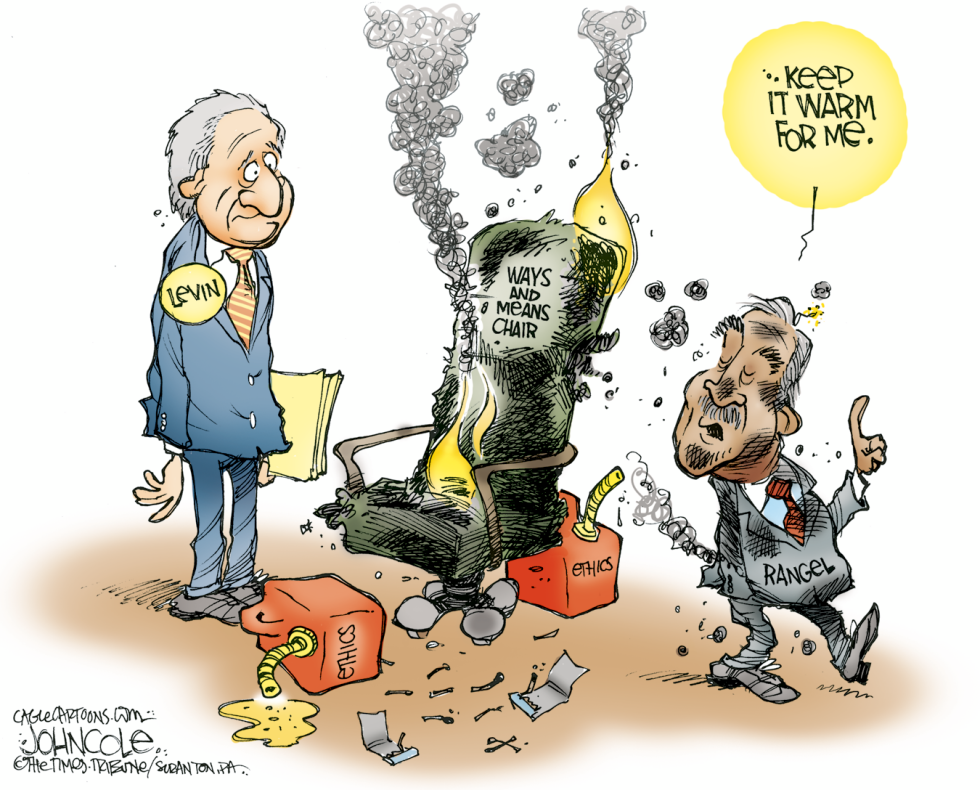  RANGEL HOT SEAT by John Cole