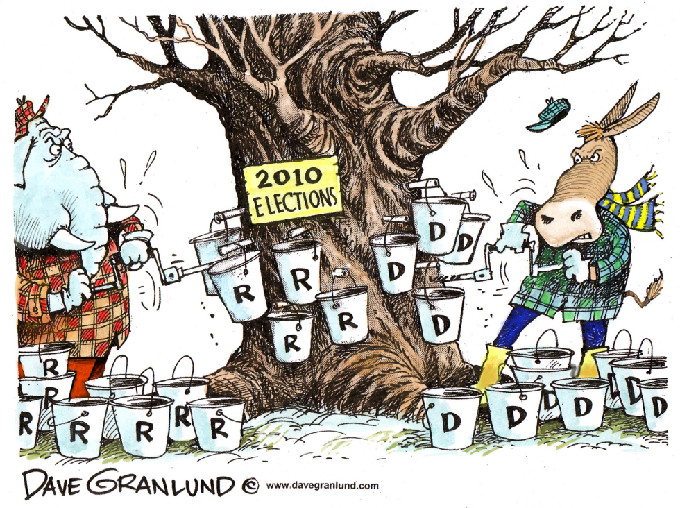  TAPPING INTO 2010 VOTERS by Dave Granlund