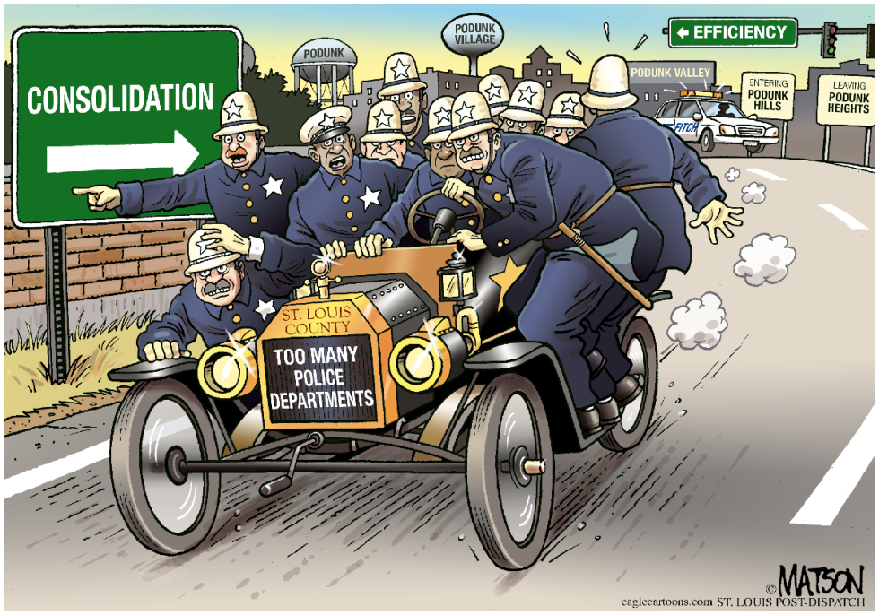  LOCAL MO - TOO MANY POLICE DEPARTMENTS by RJ Matson