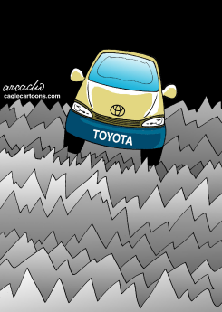 TOYOTA EN MALOS CAMINOS COL by Arcadio Esquivel